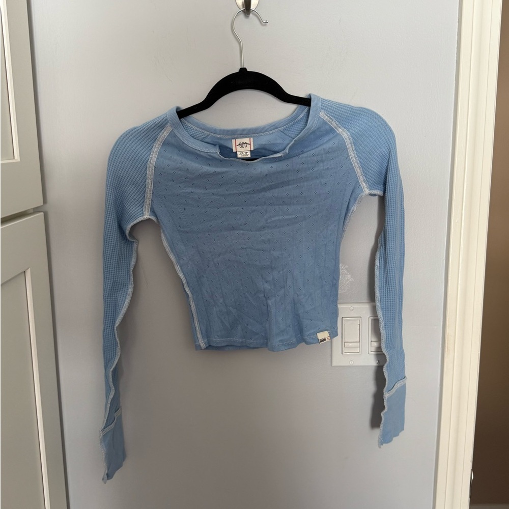 BDG Viv Spliced Notch Neck Tee